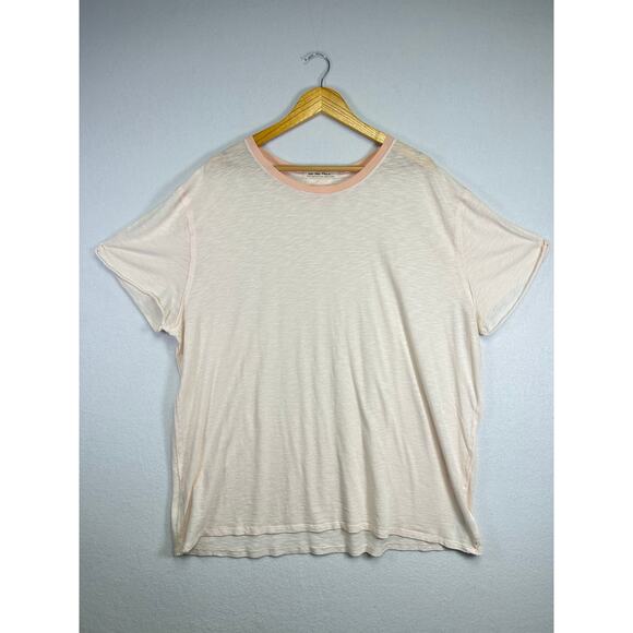 We The Free womans XL pink relaxed, oversized tee Free People ￼ - Picture 1 of 8
